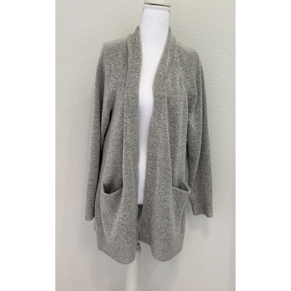 Torrid Womens Grey Open Front Cardigan Sweater Plus Size 2X Pockets Soft Knit